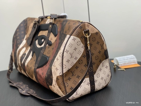 WIS KEEPALL BANDOULIÈRE LOUIS  VUITTON 45 0208